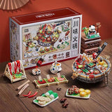 Afobrick Loz 1072 Sichuan Hot Pot MINI Brick, view 5