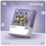 Afobrick Loz 1233 halloween house Mini Brick, view 2