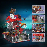 Afobrick Loz 1251 haunted house, view 3