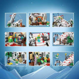 Afobrick Loz 1922 Ski Resort Mini Brick, view 2