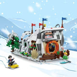 Afobrick Loz 1922 Ski Resort Mini Brick, view 5