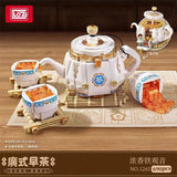 Afobrick Loz Cantonese morning tea 6 in 1 Mini Brick, view 3