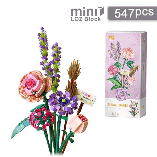 Afobrick LOZ mini block bouquet