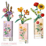 Afobrick LOZ mini block bouquet, view 3