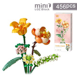 Afobrick LOZ mini block bouquet, view 4