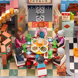 Afobrick Loz New Year's Eve Dinner in Siheyuan Mini Brick, view 4
