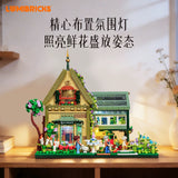 Afobrick Lumibricks 10013 Garden Cottage, view 2