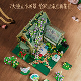 Afobrick Lumibricks 10013 Garden Cottage, view 3
