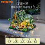 Afobrick Lumibricks 10013 Garden Cottage, view 5