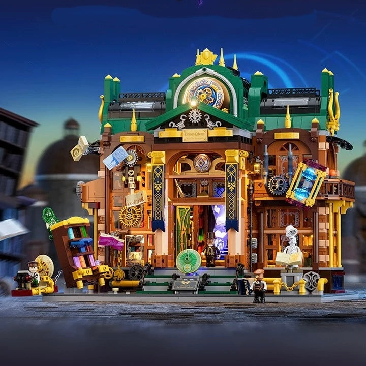 Afobrick Lumibricks 11012 Time and Space Rift Library