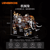 Afobrick Lumibricks 11014 Mechanical Elephant, view 6