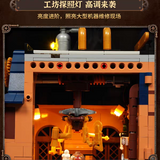 Afobrick Lumibricks 11015 Machinery repair shop, view 3