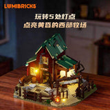 Afobrick Lumibricks 14017 ranch duel, view 2