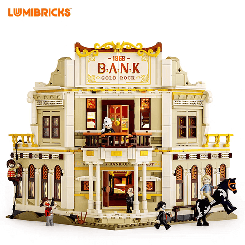 Afobrick Lumibricks 14013 Western Bank Robbery