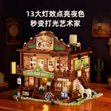 Afobrick Lumibricks 14014 Western Inn, view 2