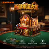 Afobrick Lumibricks 14019 Western Lucky Salon, view 5
