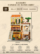 Afobrick Lumibricks 15010 Italian family restaurant, view 6