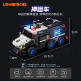 Afobrick Lumibricks 17008 Cyberpunk Escort Vehicle, view 4