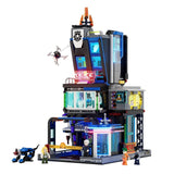 Afobrick Lumibricks 17009 Cyberpunk Police Department, view 4
