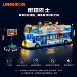 Afobrick Lumibricks 19010 Streetball Bus, view 4