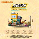 Afobrick Lumibricks 19011 skate park, view 4