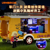 Afobrick Lumibricks 19013 Graffiti Team, view 4