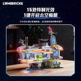 Afobrick Lumibricks 20007 Space Bounty Center, view 2