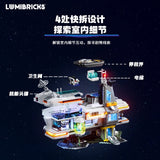 Afobrick Lumibricks 20007 Space Bounty Center, view 3