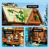 Afobrick Lumibricks Funwhole L9083 Waterfall Cottage, view 4