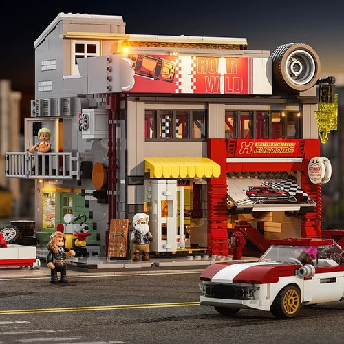 Afobrick Lumibricks L9088 Vehicle modification factory