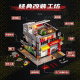 Afobrick Lumibricks L9088 Vehicle modification factory, view 2