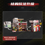 Afobrick Lumibricks L9088 Vehicle modification factory, view 3
