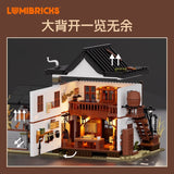 Afobrick Lumibricks L9089 Western Blacksmith Shop, view 3