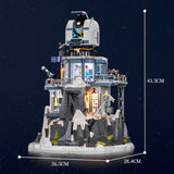 Afobrick Lumibricks L9091 Observatory on the cliff, view 2