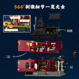 Afobrick Lumibricks L9092 Halloween haunted house, view 4