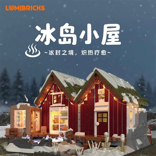 Afobrick Lumibricks L9096 Lcelandic Hut