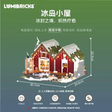 Afobrick Lumibricks L9096 Lcelandic Hut, view 5