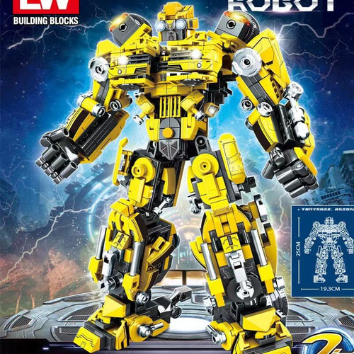 Afobrick LW Bricks Deformable 2 in 1 Bumblebee
