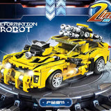 Afobrick LW Bricks Deformable 2 in 1 Bumblebee, view 3