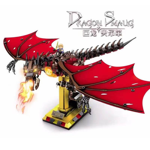 Afobrick MEIJI BLOCK 13003 Dragon Smaug 1359pcs