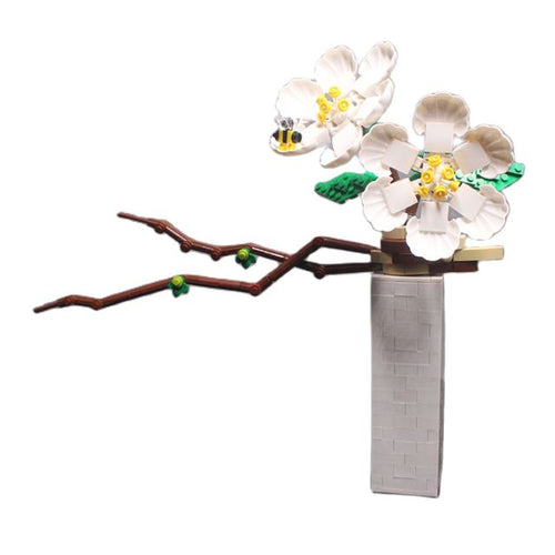 Afobrick MOC Creator Phalaenopsis Flowers Bouquets