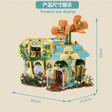 Afobrick MORK MODEL 031051 ToonCity Florist 2102pcs, view 3