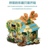 Afobrick MORK MODEL 031051 ToonCity Florist 2102pcs, view 5