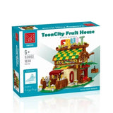 Afobrick MORK MODEL 031052 ToonCity Fruit House 1638pcs, view 2