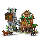 Afobrick MORK MODEL 033001 Guard Tower And Stable, view 2