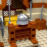 Afobrick MORK MODEL 033001 Guard Tower And Stable, view 3
