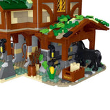 Afobrick MORK MODEL 033001 Guard Tower And Stable, view 4
