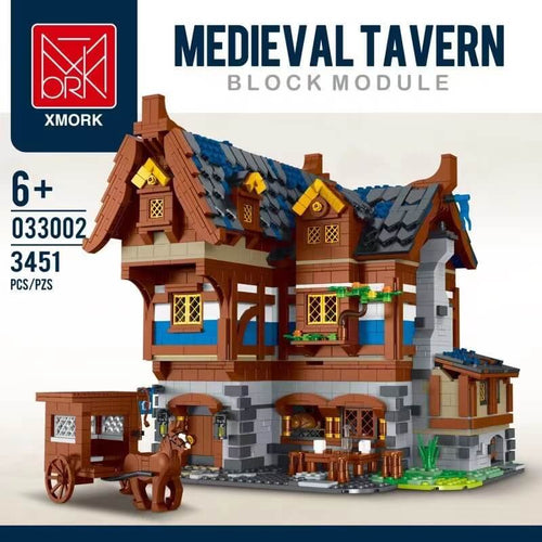 Afobrick MORK MODEL 033002 Medieval Tavern