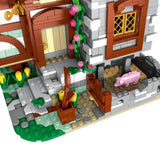 Afobrick MORK MODEL 033004 Medieval Farmhouse 1891pcs, view 4