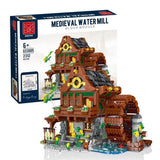 Afobrick Mork Model 033005 MEDIEVAL WATERMILL, view 2